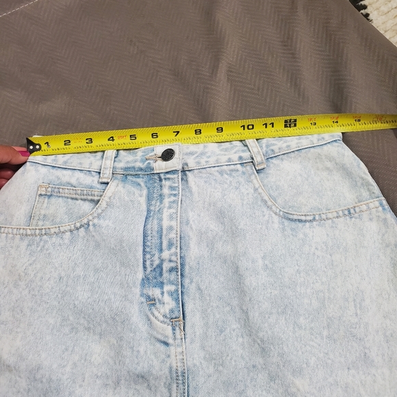 Vintage Major Damage Demin Skirt - Picture 6 of 9